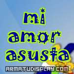 display mi amor asusta