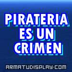 display PIRATERIA ES UN CRIMEN