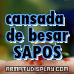 display cansada de besar SAPOS