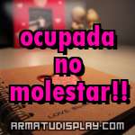 display ocupada no molestar!!