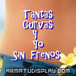 display Tantas Curvas Y Yo Sin Frenos