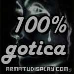 display 100% gotica