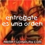 display entregate es una orden