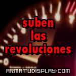 display suben las revoluciones