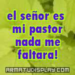 display el señor es mi pastor nada me faltara!