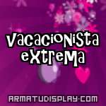 display vacacionista extrema