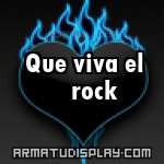 display Que viva el   rock