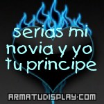 display serias mi novia y yo tu principe