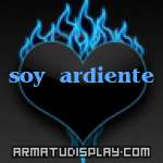 display soy ardiente