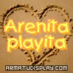 display Arenita playita
