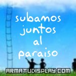 display subamos juntos al paraiso