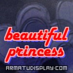 display beautiful princess