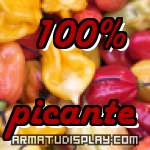 display 100% picante