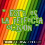 display " EsTa eS lA pErFeCtA oCaSiOn "