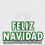 display FELIZ NAVIDAD