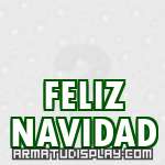 display FELIZ NAVIDAD